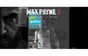Max Payne 3 тема для контакта