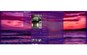 Закат | Purple sunset тема для контакта