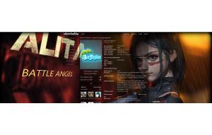 Alita Battle Angel тема для контакта