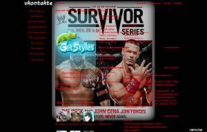 WWE Sirvivor series 2011 тема для контакта