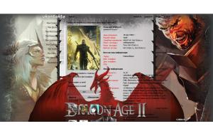 Dragon Age II тема для контакта