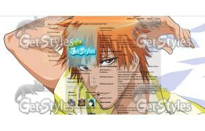 bleach ichigo тема для контакта