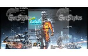 battlefield 3 тема для контакта