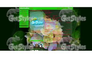 Hydrangeas тема для контакта