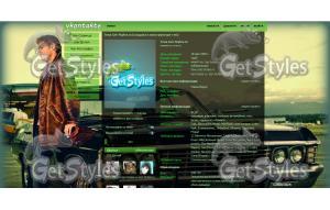 Jensen Akcles тема для контакта