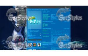 Мику тема для контакта