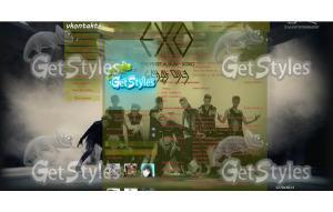 EXO Wolf тема для контакта