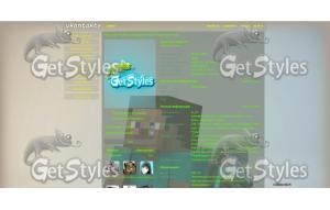 MinecraftFull image тема для контакта