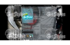 DGray man тема для контакта