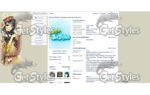 anime art тема для контакта