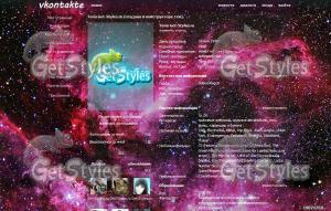Space тема для контакта