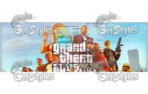 GTA V тема для контакта
