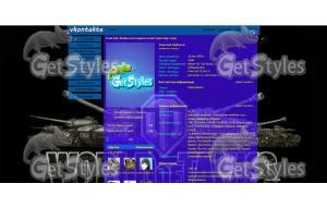 World of Tanks тема для контакта