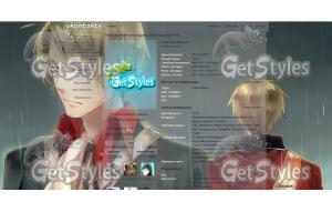 USUK Hetalia тема для контакта