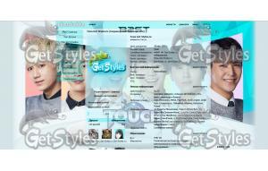 B2ST тема для контакта