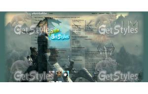 Skyrim тема для контакта