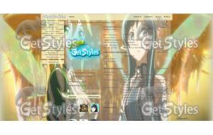 Лифа и Асуна Sword Art On тема для контакта