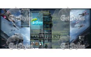 Star Wars Battlefront тема для контакта