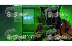 Dota2_Rubick тема для контакта