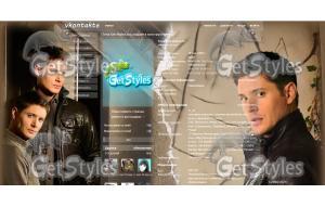 Jansen Ackles тема для контакта