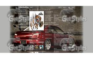 subaru_impreza_red тема для контакта