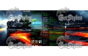 Battlefield_tanks тема для контакта