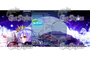 AnimeNogameNolifeShiro тема для контакта