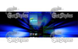 Bluegreen staFF тема для контакта