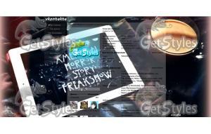 AHS♥FreakShow тема для контакта