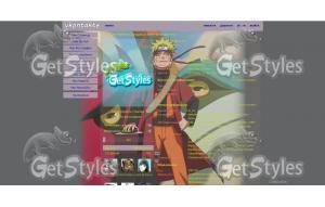 narutosennin тема для контакта