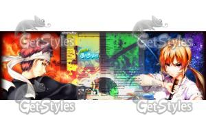 shokugeki_no_soma тема для контакта