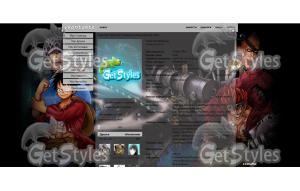 one piece тема для контакта