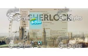 Sherlock тема для контакта