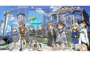 Strike Witches тема для контакта