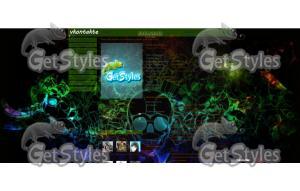 skeleton тема для контакта