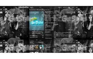bands тема для контакта