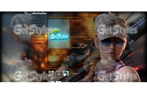 Point_Blank тема для контакта