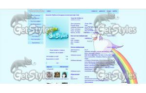 unicorn тема для контакта