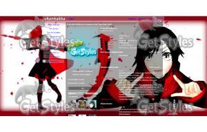 RWBYRuby Rose тема для контакта