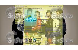 Big Bang тема для контакта
