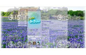 Flower Field тема для контакта
