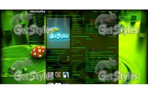 Болото тема для контакта