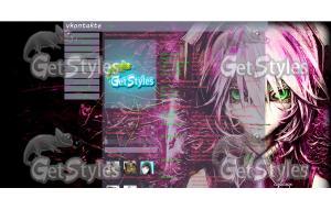 Hagane Miku тема для контакта
