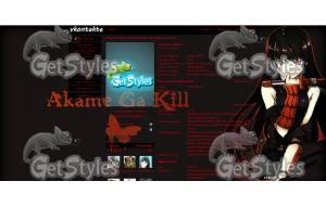 Akame ga kill тема для контакта
