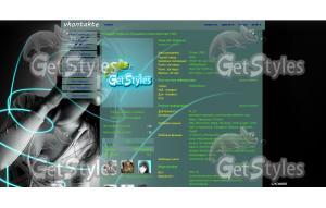 devushka_slushaet_muzyku_ тема для контакта