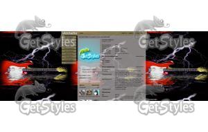 рок тема для контакта