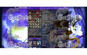 Miss Fortune LoL тема для контакта