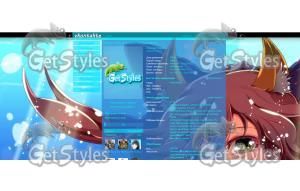 anime_devushka_roga_voda_ тема для контакта