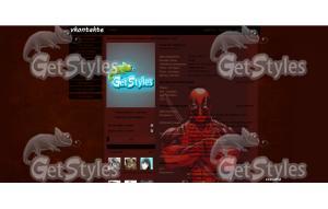 дэдпул тема для контакта