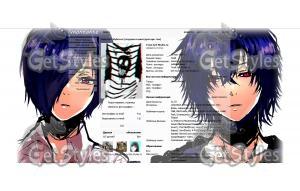 Tokyo Ghoul Тоука и Аято тема для контакта